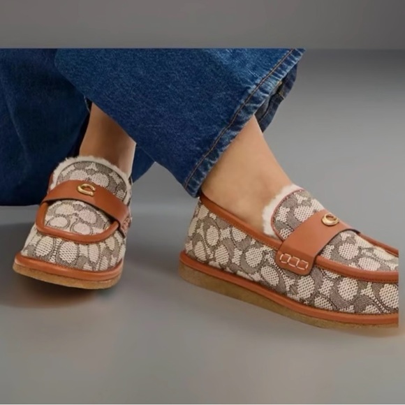 Coach Forest Signature Slippers size 9 - Picture 7 of 8